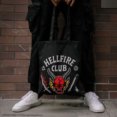 Stranger Things Tote Bag Hellfire Club 4895205617926