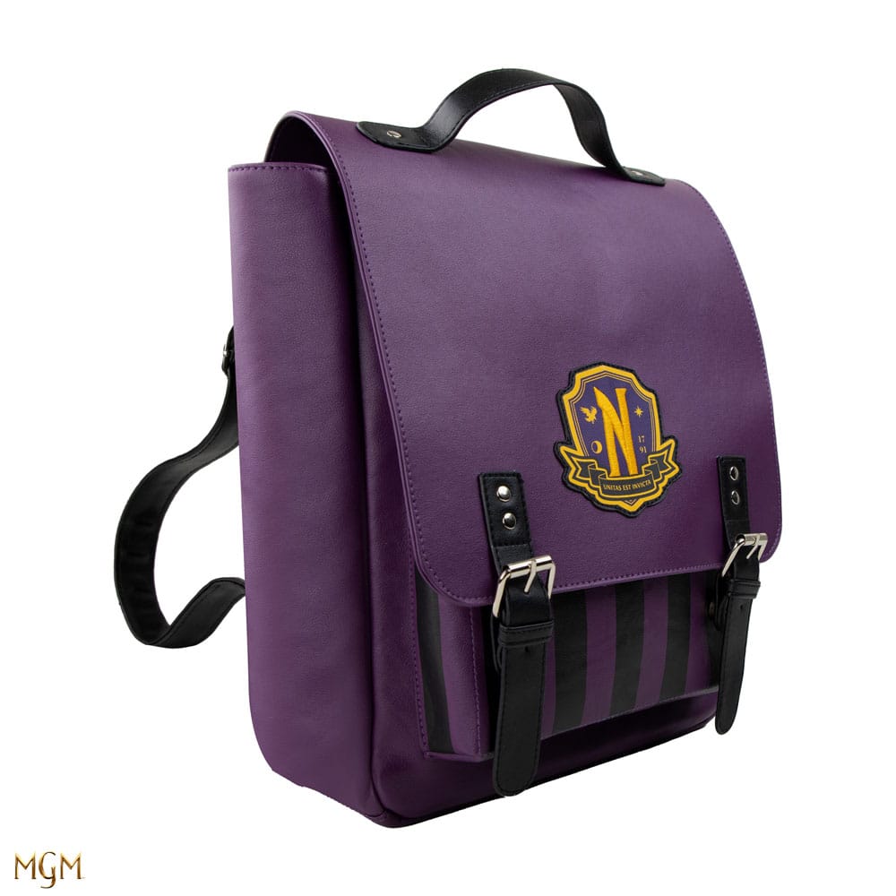 Wednesday Backpack Nevermore Academy Purple 4895205616264