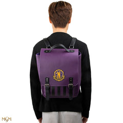 Wednesday Backpack Nevermore Academy Purple 4895205616264