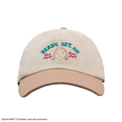 Squid Game Curved Bill Cap Red light, green light 4895205619609