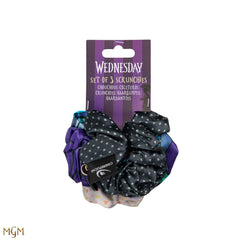 Wednesday Hair Scrunchies 3 Pack 4895205617353