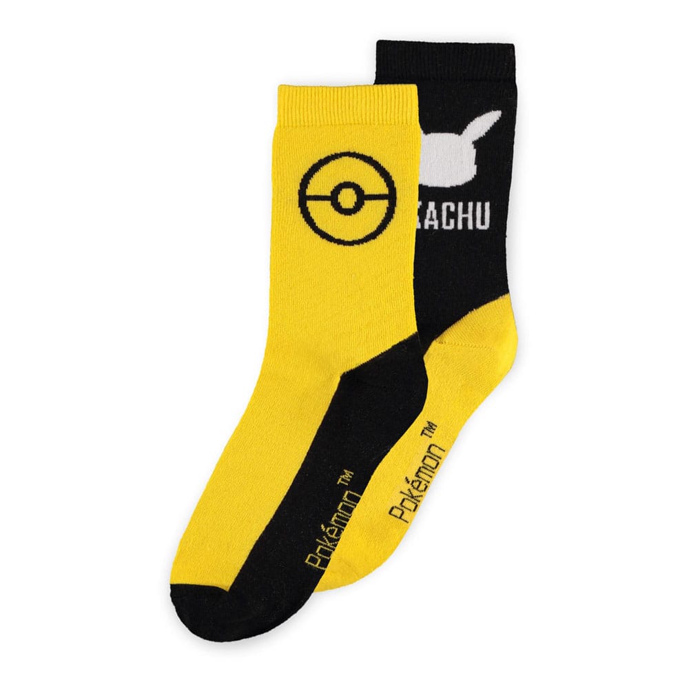 Pokemon Socks 2-Pack Pikachu 39-42 8718526190892