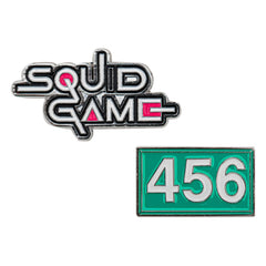 Squid Game Pins 2-Pack Squid Game & Player 456 4895205619715