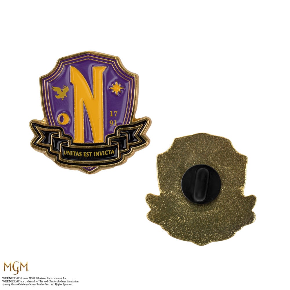 Wednesday Pins 2-Pack Nevermore Academy 4895205616325