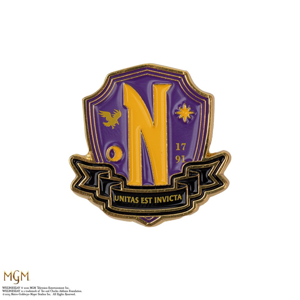 Wednesday Pins 2-Pack Nevermore Academy 4895205616325