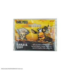 One Piece Pins 2-Pack Sanji & Zeff 4895205618732