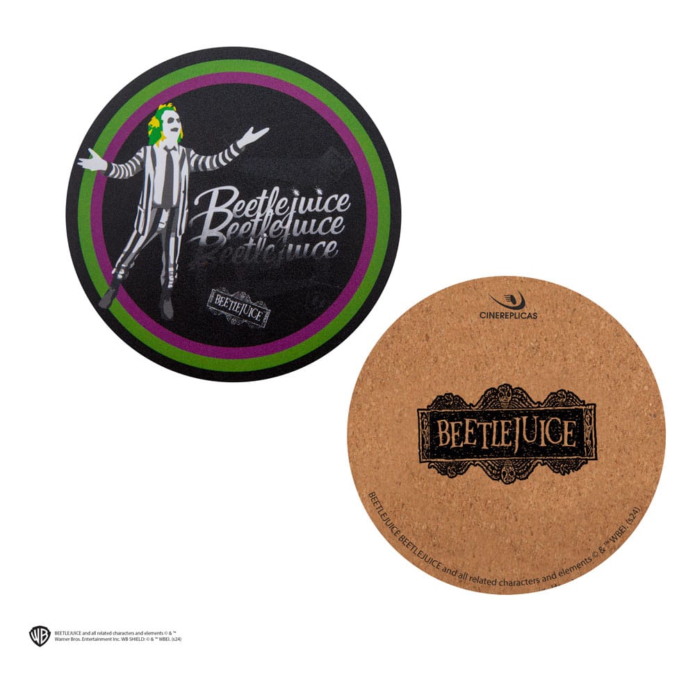 Beetlejuice Coaster 4-Pack 4895205619302