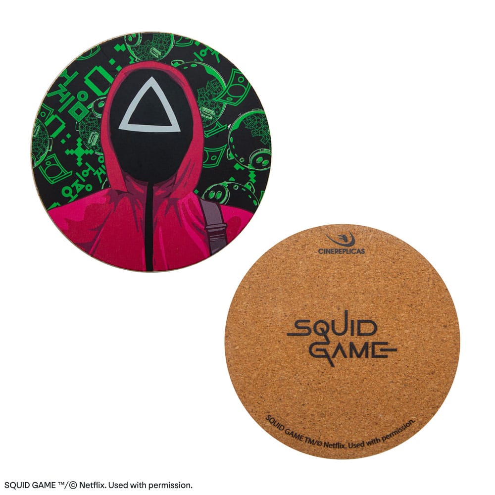 Squid Game Coaster 4-Pack 4895205619845