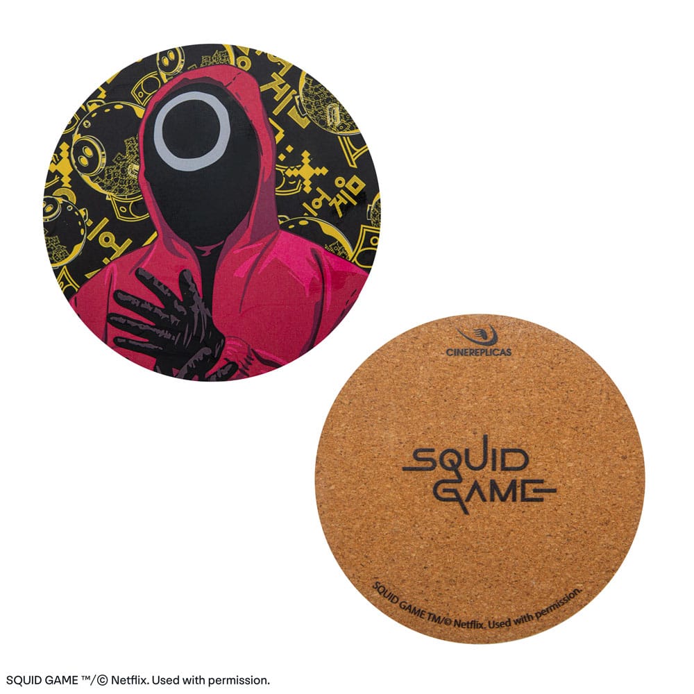 Squid Game Coaster 4-Pack 4895205619845