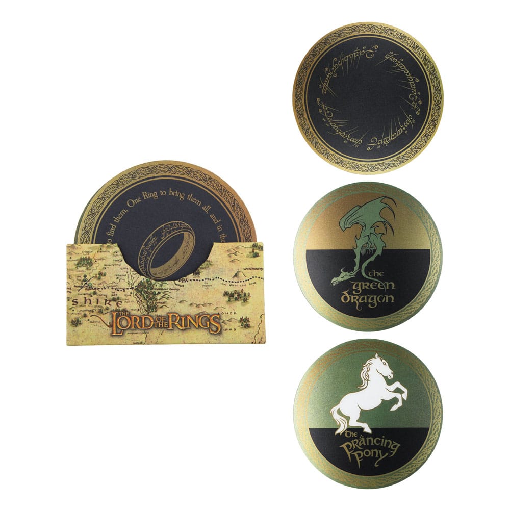 Lord of the Rings Coaster 4-Pack 4895205616196