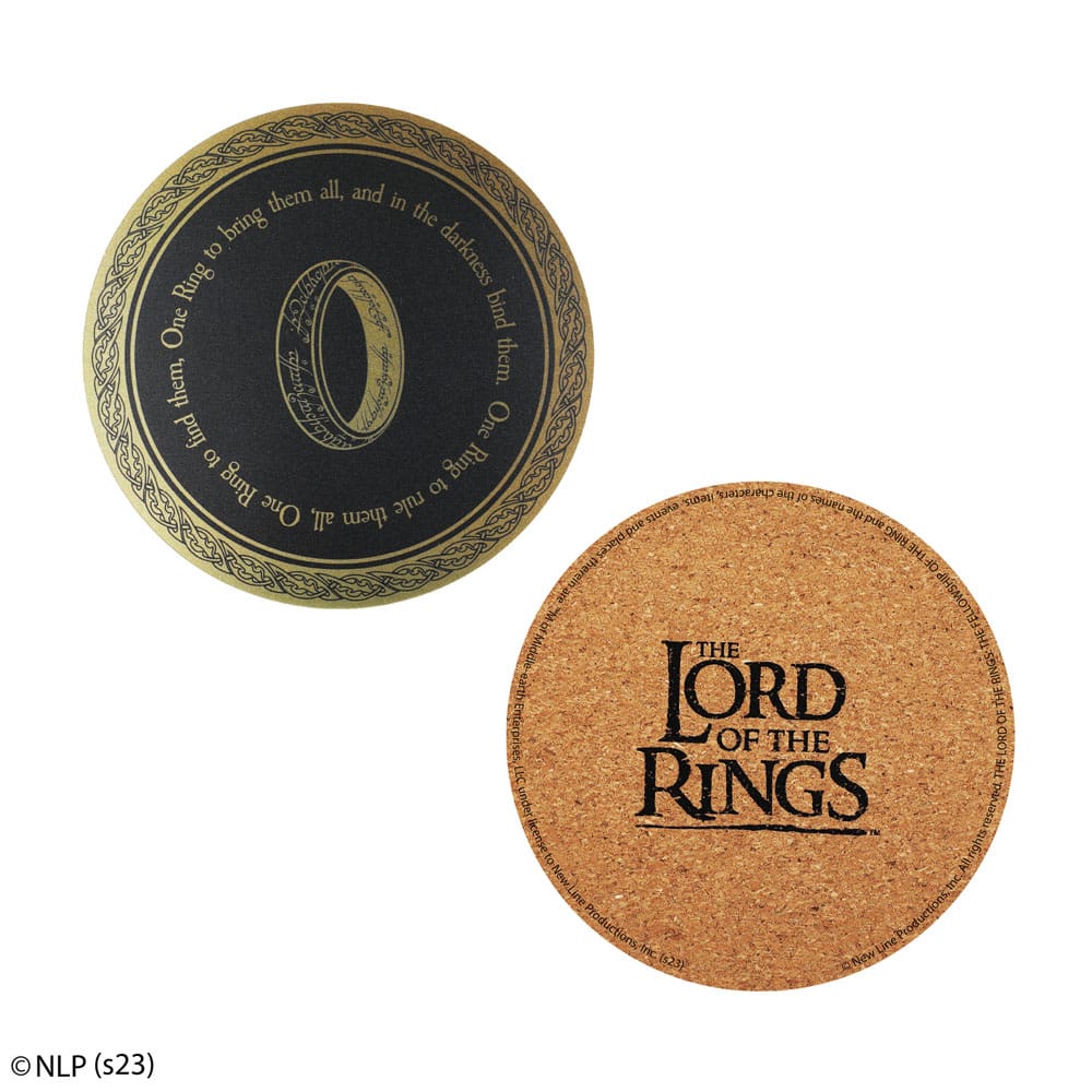 Lord of the Rings Coaster 4-Pack 4895205616196