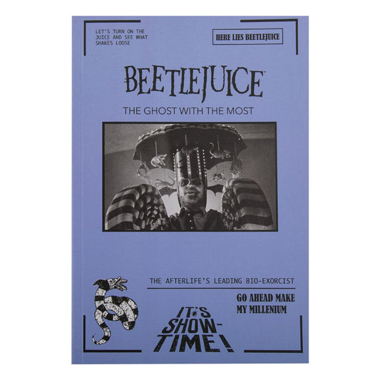 Beetlejuice Notebook It's Show Time 4895205619203