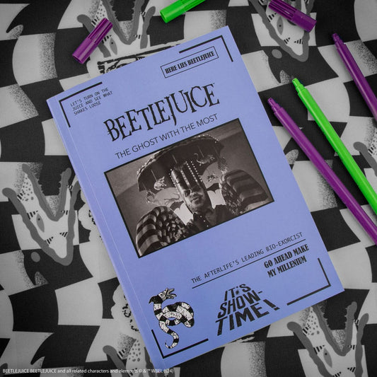 Beetlejuice Notebook It's Show Time 4895205619203