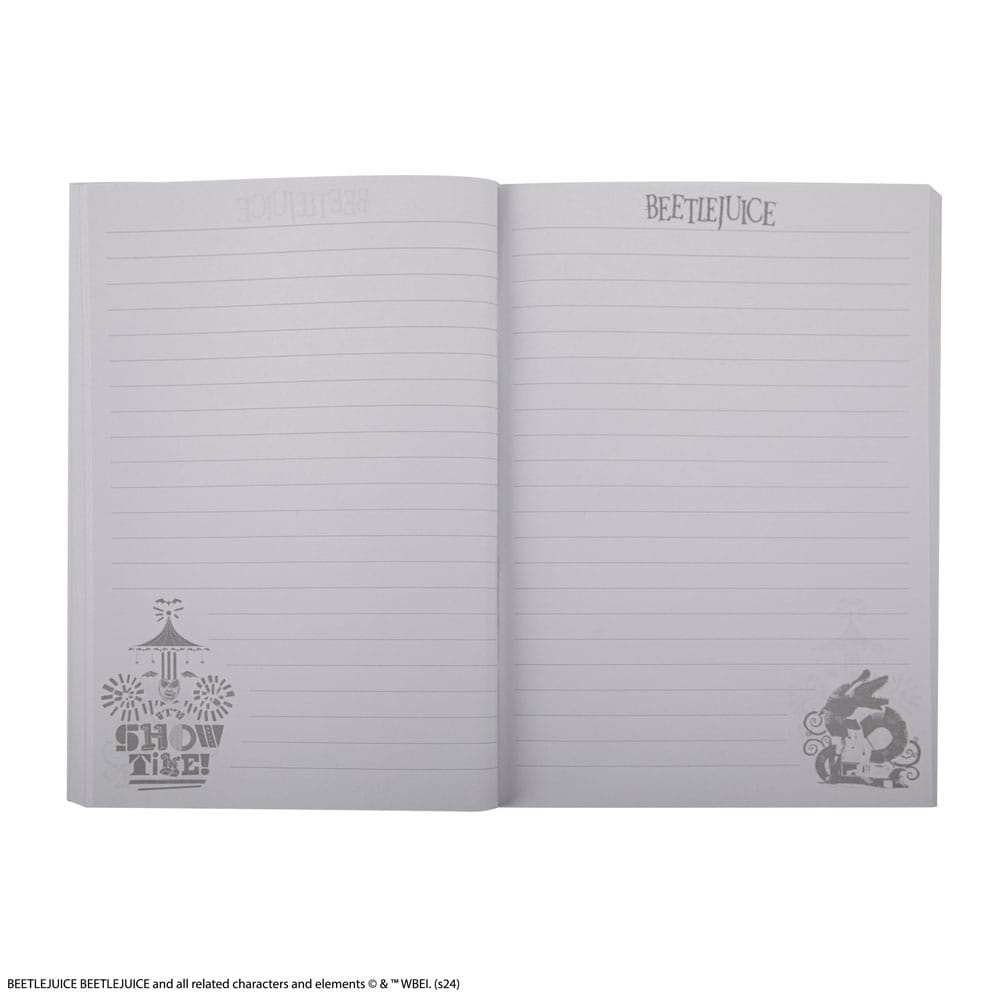 Beetlejuice Notebook It's Show Time 4895205619203