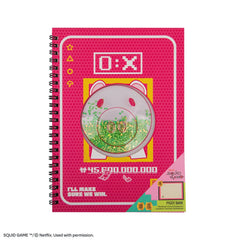 Squid Game Notebook Piggy Bank 4895205619890