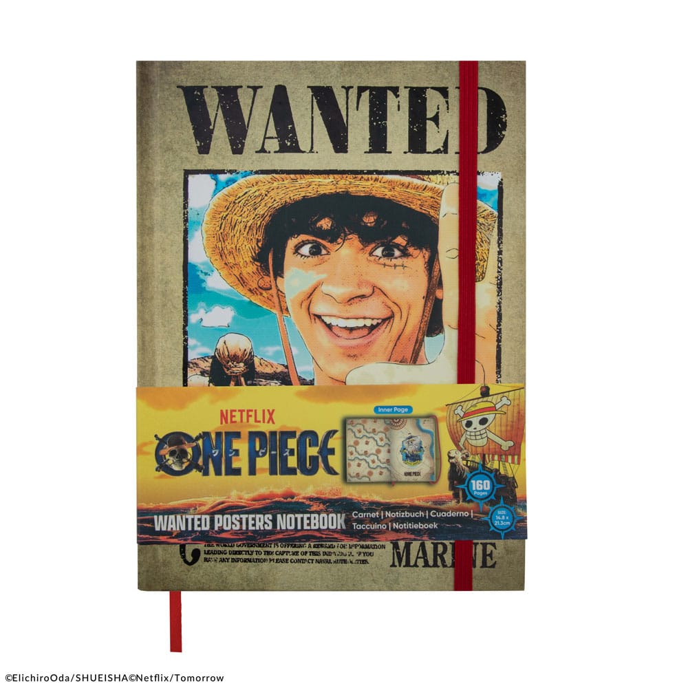 One Piece Notebook Wanted Posters 4895205618909