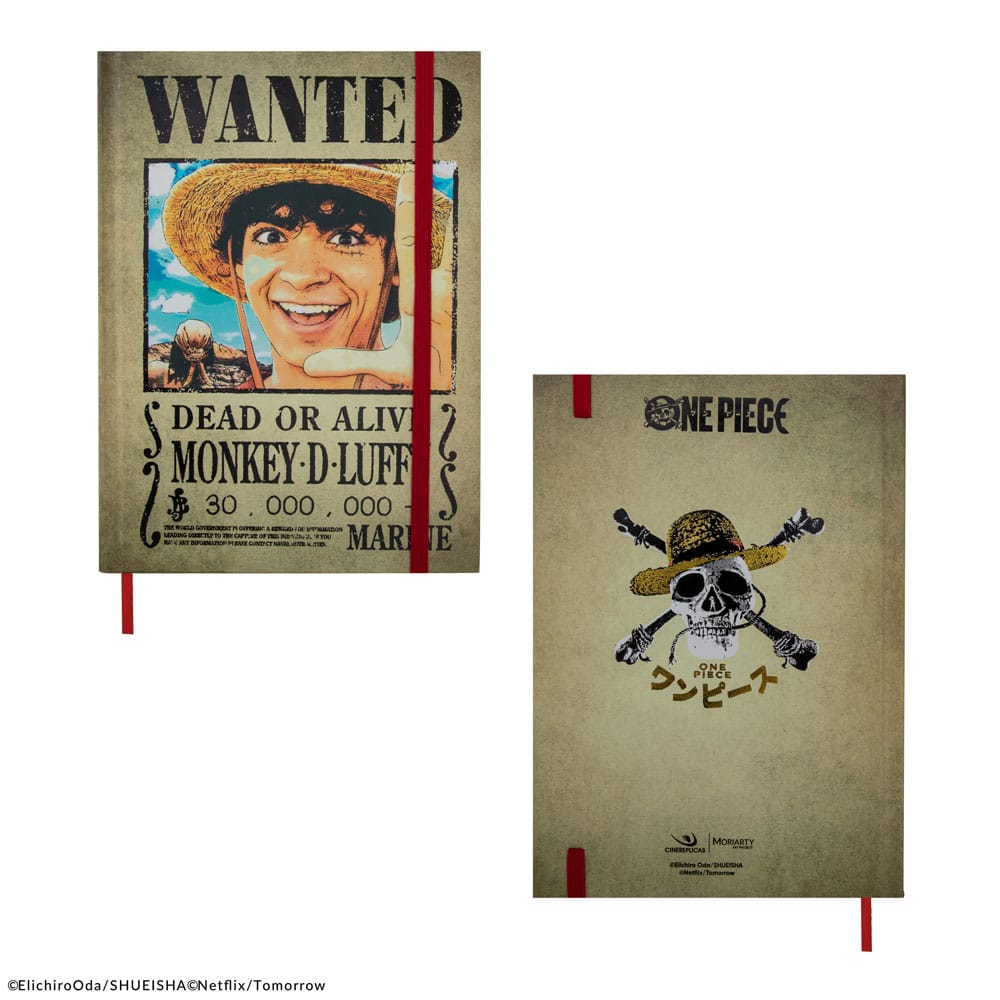 One Piece Notebook Wanted Posters 4895205618909