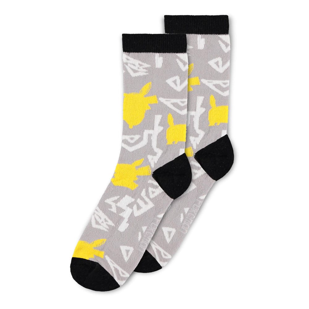 Pokemon Socks 3-Pack Crew 39-42 8718526180060