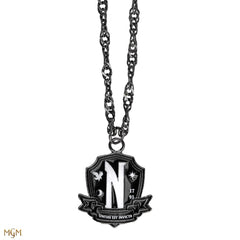 Wednesday Necklace with Pendant Nevermore Academy Black 4895205616424