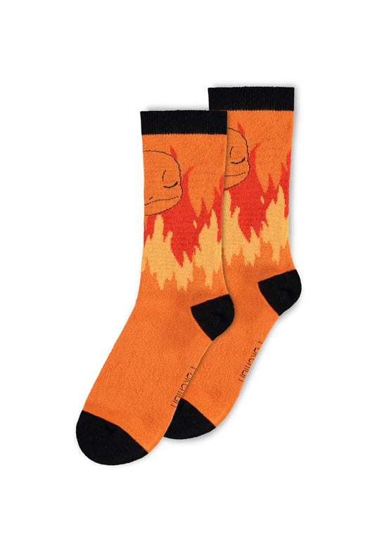 Pokémon Socks 3-Pack Pikachu, Charmander, Gengar 39-42 8718526180022