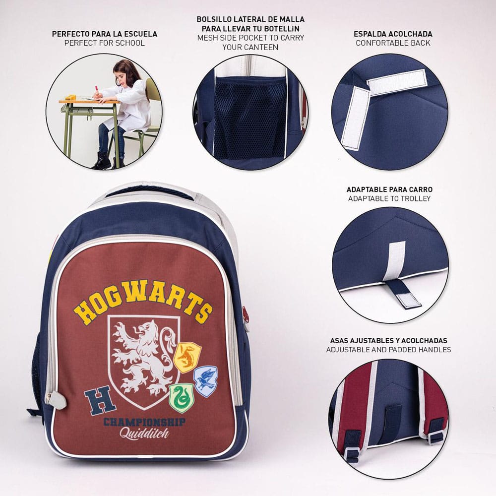 Harry Potter Backpack Hogwarts Red 8445484250893