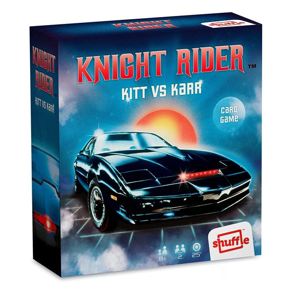 Knight Rider Card Game Kitt vs. Karr Retro 5411068862113