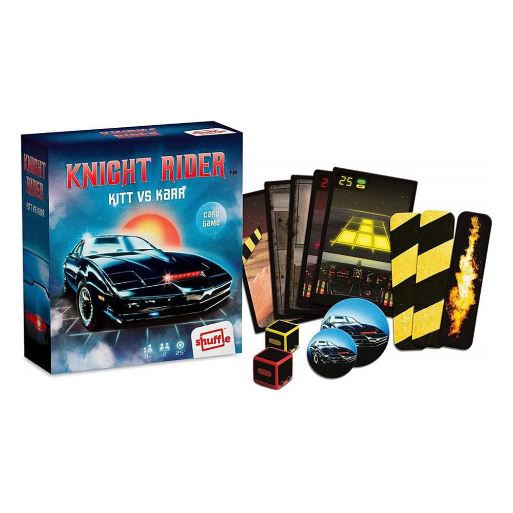 Knight Rider Card Game Kitt vs. Karr Retro 5411068862113