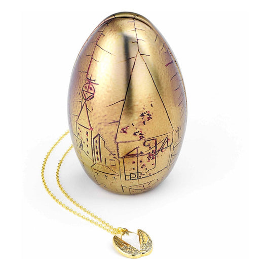 Harry Potter Necklace with Pendant Golden Egg with Gift Box 5055583450259