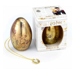 Harry Potter Necklace with Pendant Golden Egg with Gift Box 5055583450259