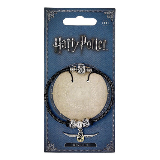 Harry Potter Slider Charm Leather Bracelet Quidditch 5055583407215