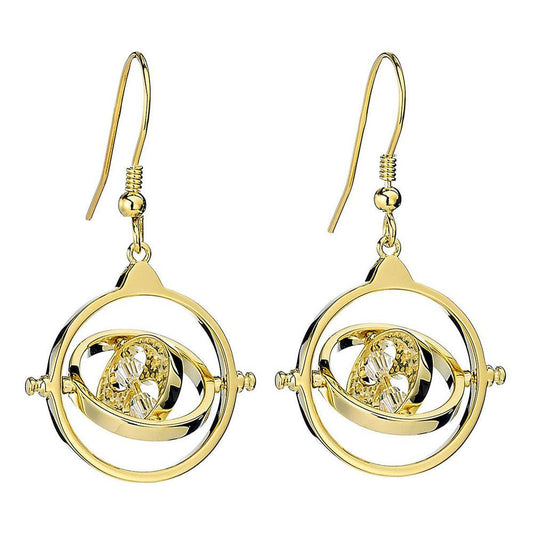 Harry Potter Drop Earrings Time Turner (gold plated) 5055583428043