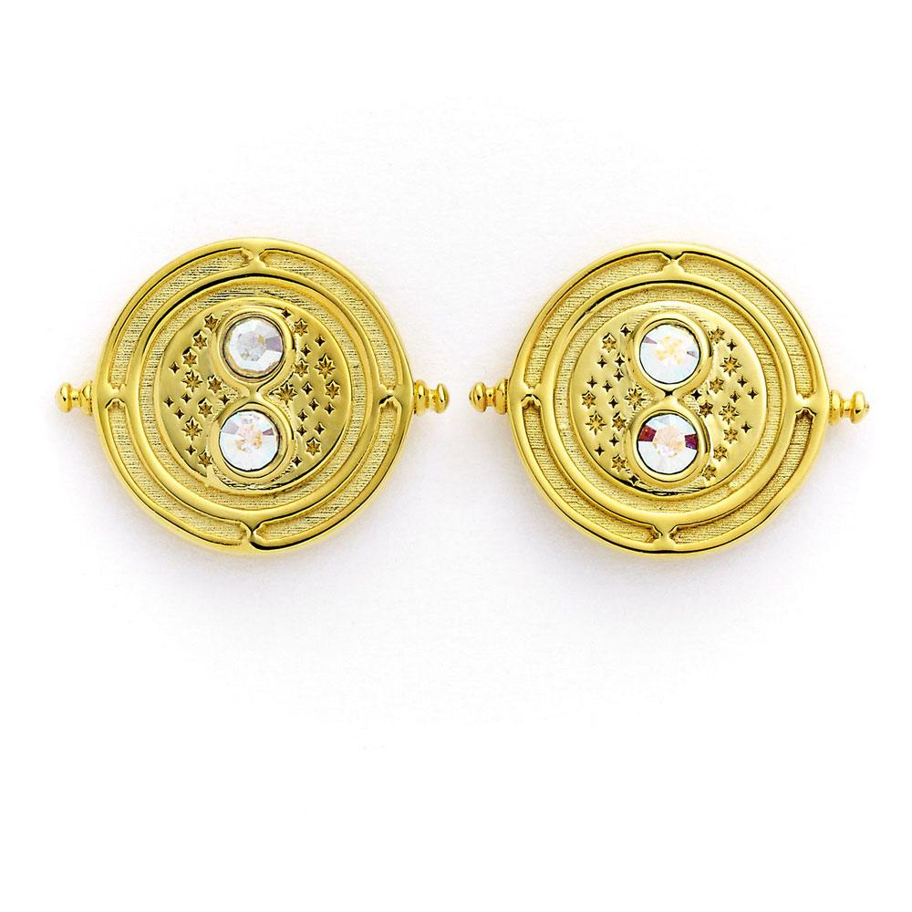 Harry Potter Earrings Time Turner (gold plate 5055583428050