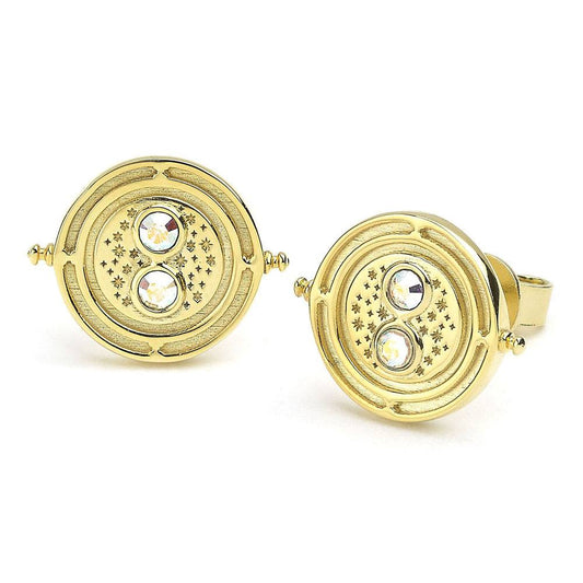 Harry Potter Earrings Time Turner (gold plated) 5055583428050