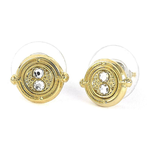 Harry Potter Earrings Time Turner (gold plated) 5055583427237