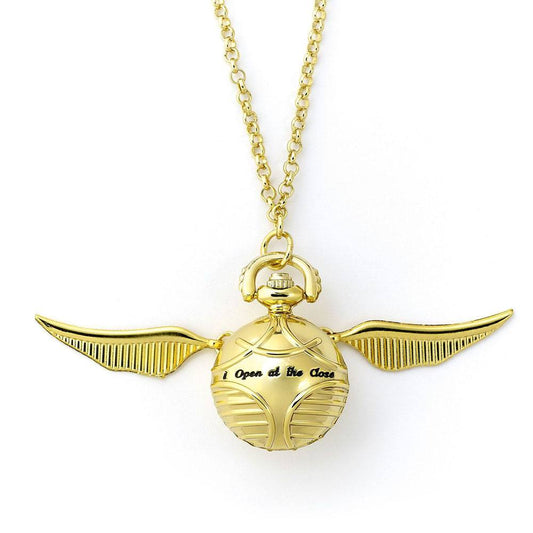 Harry Potter Watch Necklace Golden Snitch (gold plated) 5055583426858