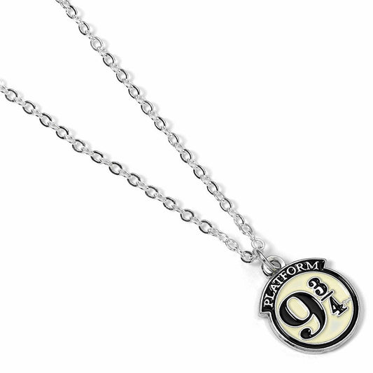 Harry Potter Pendant & Necklace Platform 9 3/4 (silver plated) 5055583441806