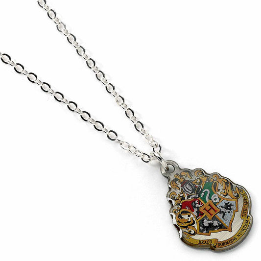 Harry Potter Pendant & Necklace Hogwarts (silver plated) 5055583441875