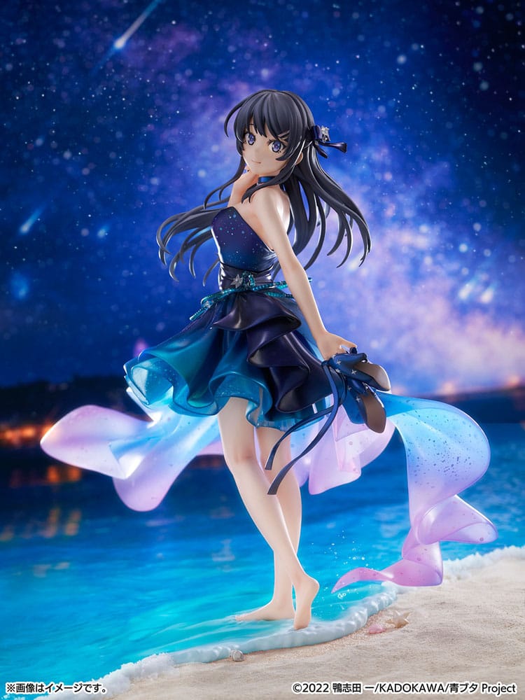 Rascal Does Not Dream of Bunny Girl Senpai PVC Statue 1/7 Mai Sakurajima Starry night sky Ver. 25 cm 4582534348026