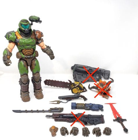 Doom Action Figure 1/6 Doom Slayer heo exclusive 30 cm 0761568011524