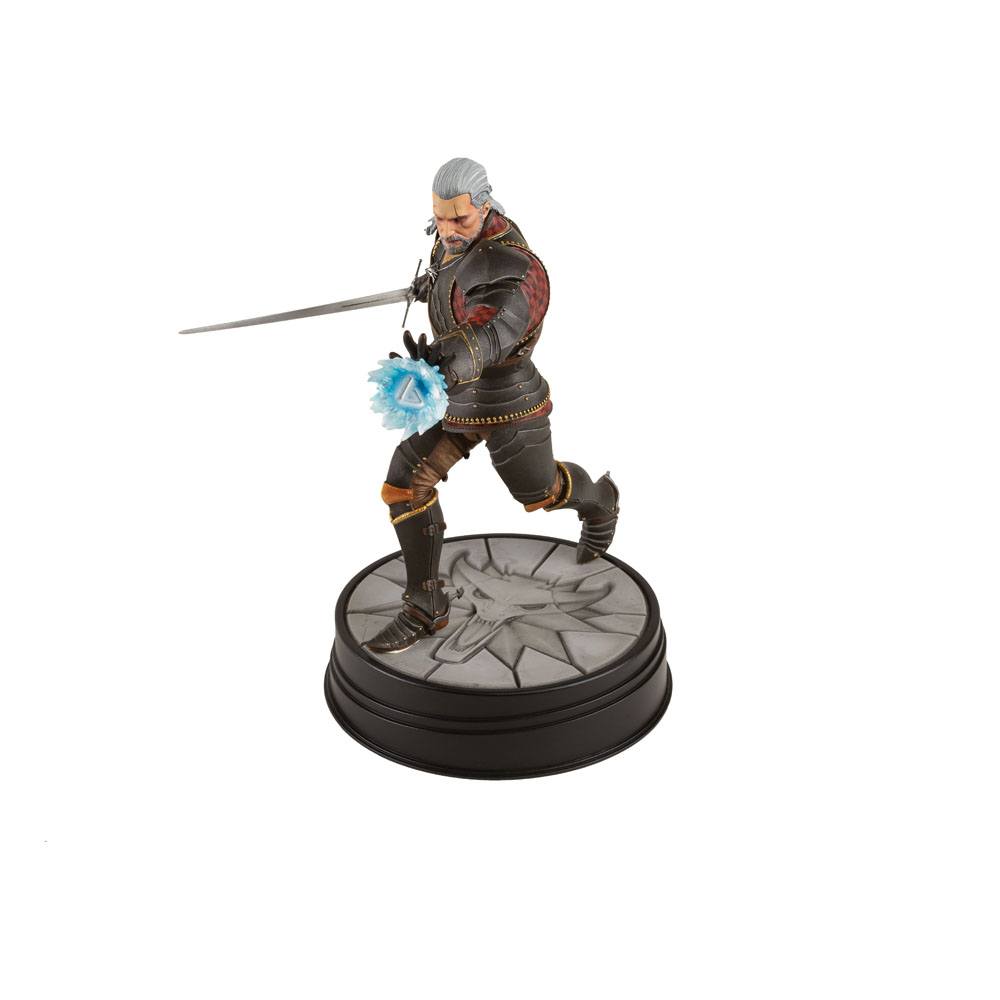 Witcher 3 Wild Hunt PVC Statue Geralt Toussaint Tourney Armor 20 cm 0761568009972