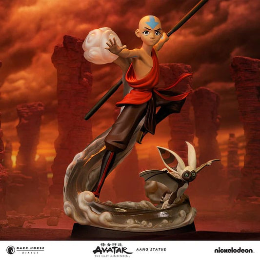 Avatar The Last Airbender PVC Statue Aang & Momo 30 cm 0761568008876