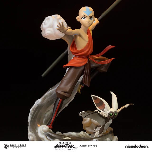 Avatar The Last Airbender PVC Statue Aang & Momo 30 cm 0761568008876