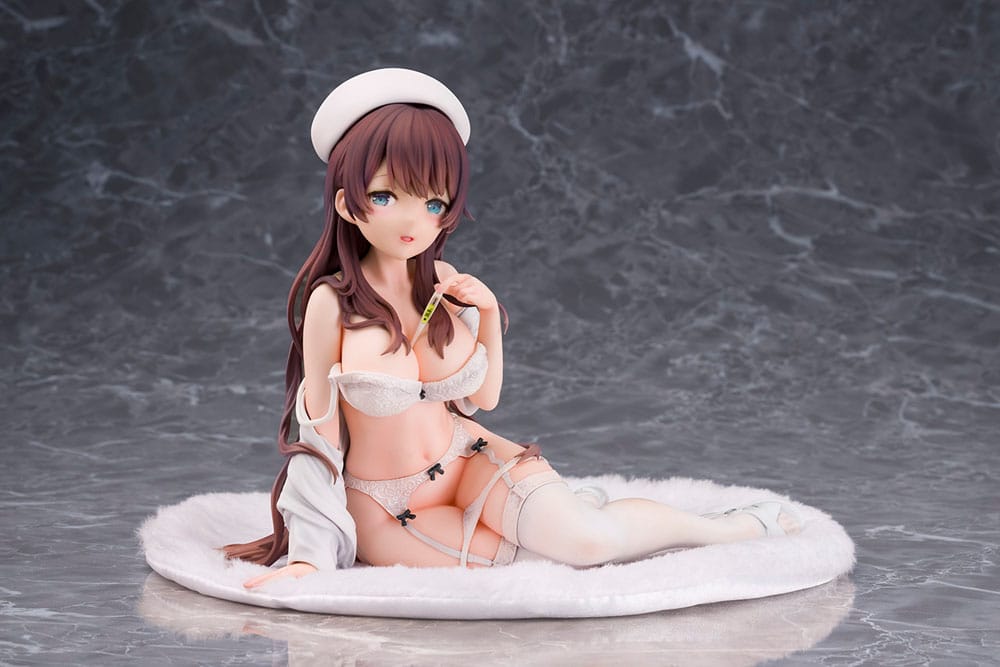 Original Illustration by Vispo Statue 1/6 Nurse no!? Natsuho-san Onetsu Hakarimashoone 14 cm 4582261373292