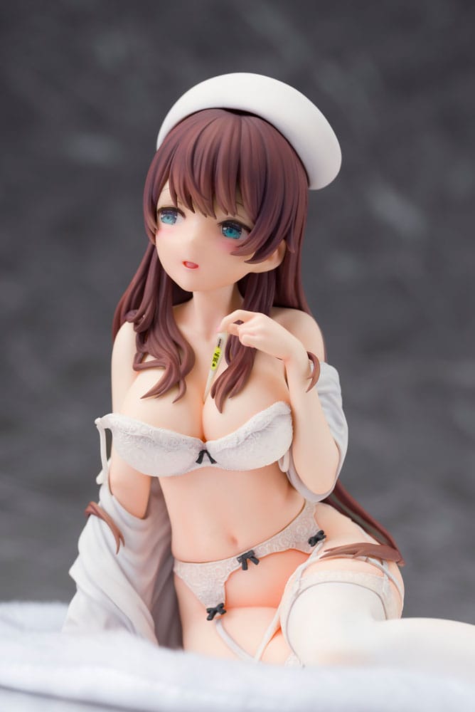 Original Illustration by Vispo Statue 1/6 Nurse no!? Natsuho-san Onetsu Hakarimashoone 14 cm 4582261373292