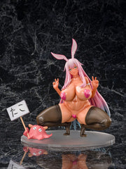 Original Character Statue 1/5.5 Pink Hair-chan Kuro Gal Ver. Original Illustration by NeneneG 21 cm 4582261373384