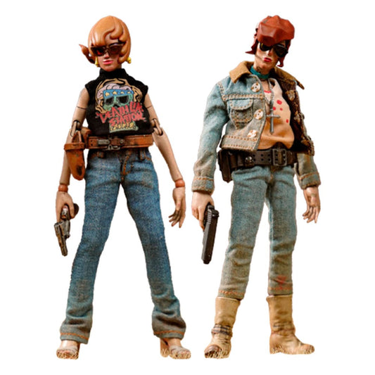 Death Gas Station Series Action Figures Canyon Sisters: Mrs. T & Ms. L 15 cm 6976204930037