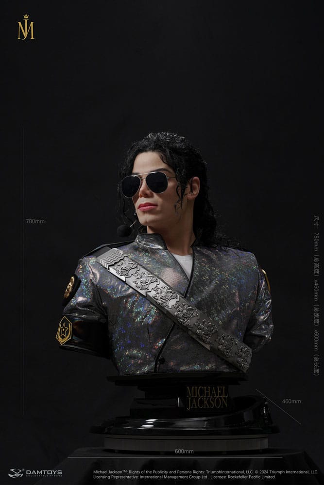 Michael Jackson Life-Size Bust 1/1 Dangerous Tour 78 cm 6976204930617