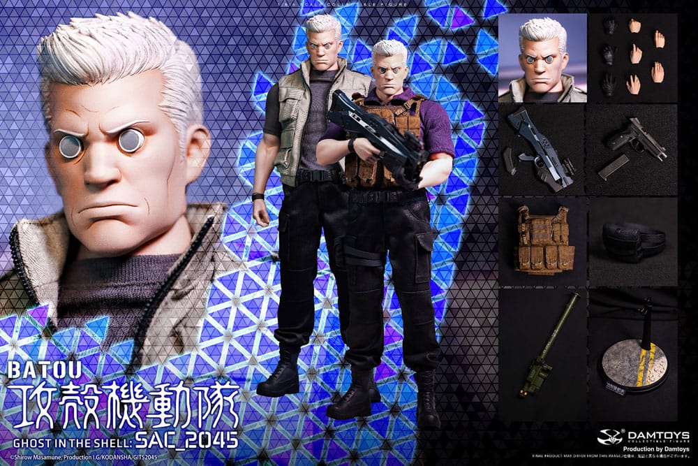 Ghost in the Shell Action Figure 1/6 Batou 30 cm 6976204930563