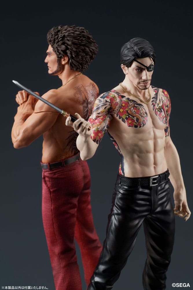 Yakuza Digsta PVC Statue Goro Majima Battle S 4595985300154