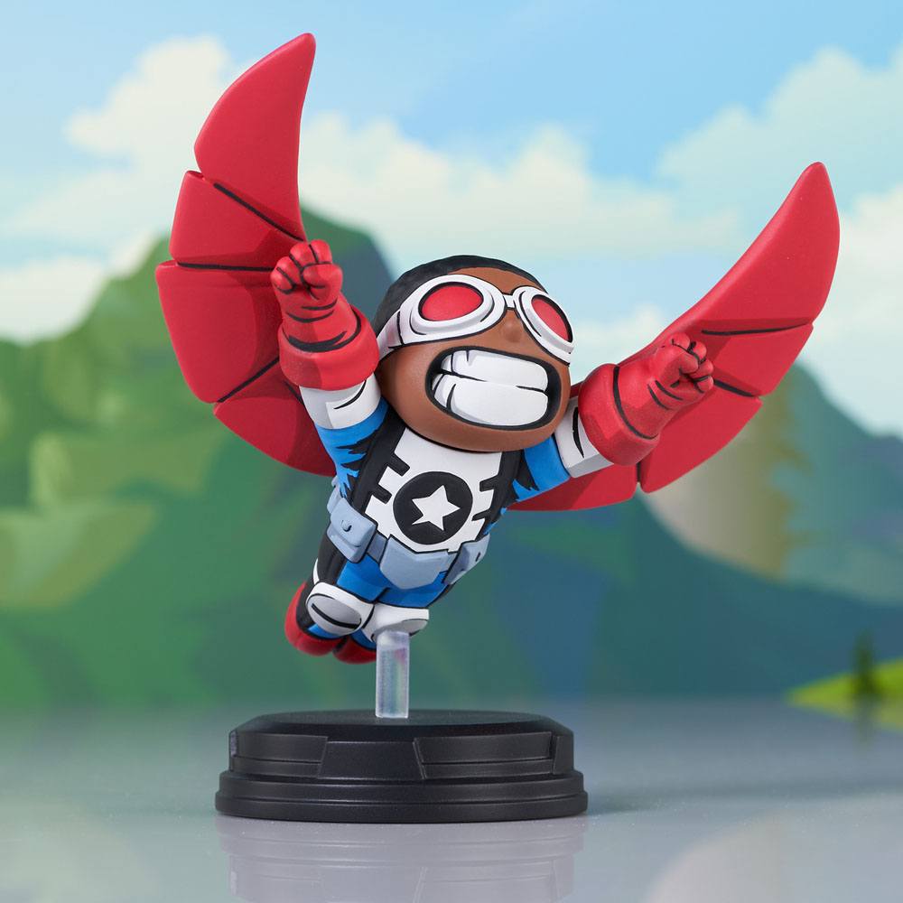 Marvel Animated Statue Falcon 13 cm 0699788844380